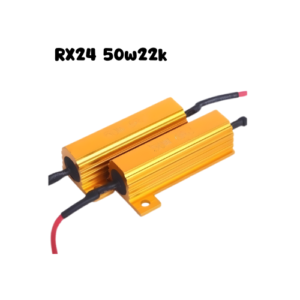 Resistor Caixa De Alumínio De Alta Potência Rx24 50w22k