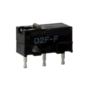 Microinterruptor D2f - Interruptores Táteis Preto