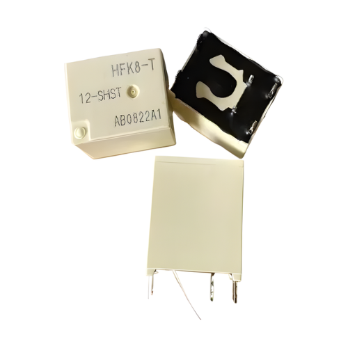 Rele Hfk8-t 12-shst Relé 6 Pinos Bege