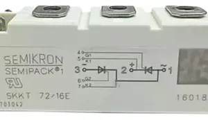 Módulo Tiristor Skkt72/16e 1600v 70a