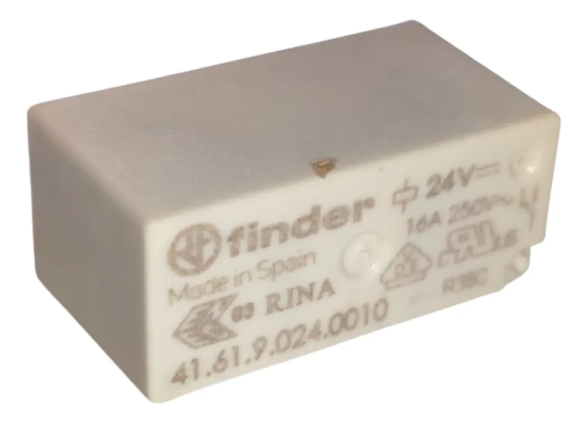 Relé Finder 16a 24v 41.61.9.024.0010