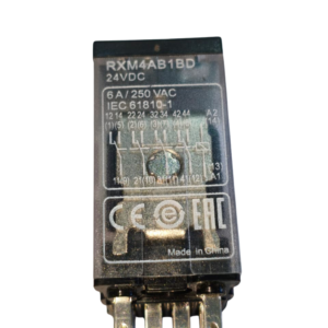 Relé De Interface Schneider Rxm4ab1bd 24vcc 6a Miniatura