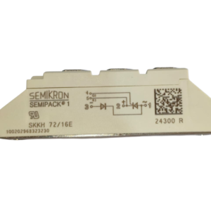 Módulo Tiristor Skkh72/16e Semikron 72a 1600v Semipack