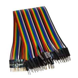 Kit Jumper 20cm 40 Fios Macho x Macho/Femea x Femea/ Macho x Femea para Arduinos