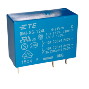 Relé De Potência Omi-ss-124l Te Conectividade 24v 10a