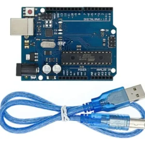 Placa Uno R3 (ch340g) P/ Arduino Mega328 Prototip + Cabo Usb